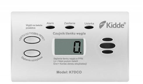 Czujnik czadu z wyświetlaczem Kidde K7DCO - obrazek 5