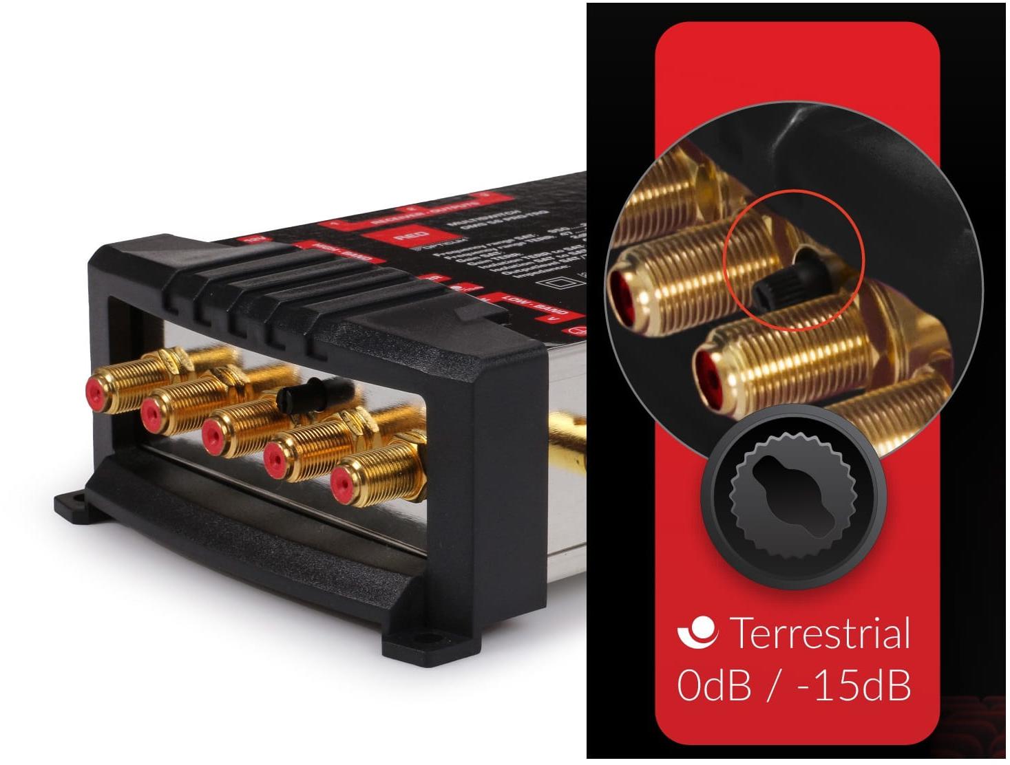 Multiswitch Opticum OMS 5/12 PRO-TRQ (Platinium Line) - obrazek 5