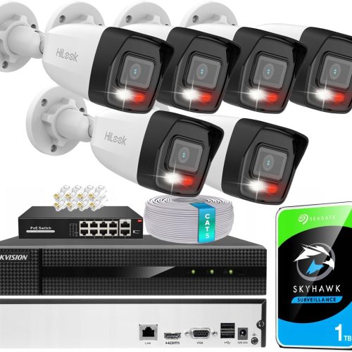 Zestaw do monitoringu HiLook IPCAM-B4 30DL-KIT 8CH