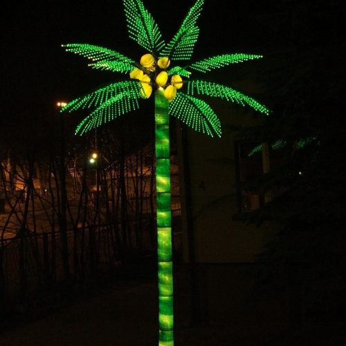 PALMA LED ZEWNĘTRZNA 4,5M – OGRÓD Beach Ba...