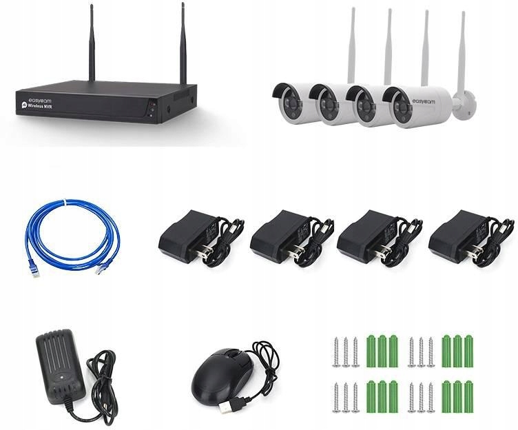 Zestaw do monitoringu Kit/NVR4CH/4-5T3IR - obrazek 7