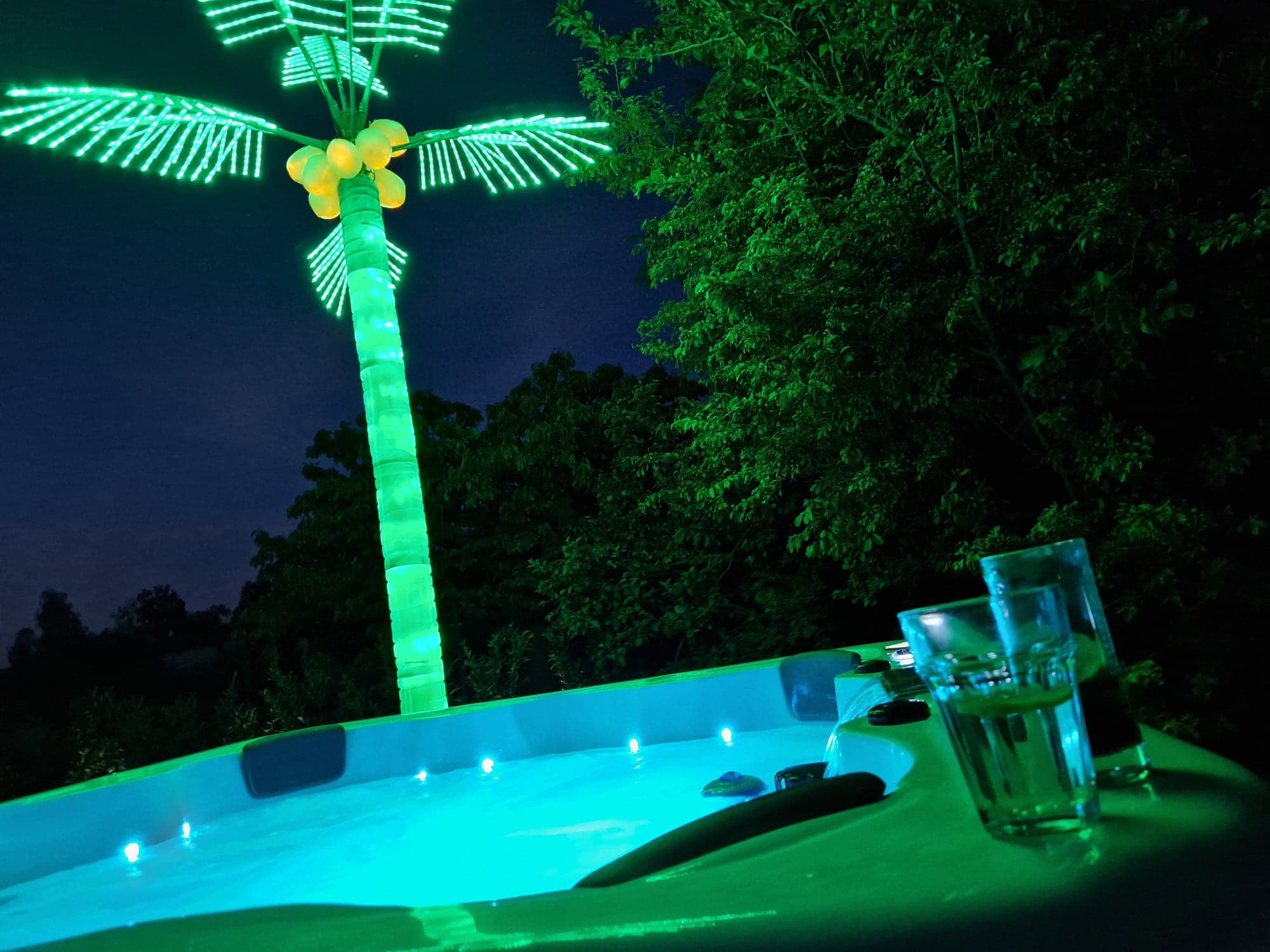 PALMA LED ZEWNĘTRZNA DO OGRODU 4,5m 3045 szt. led - obrazek 11