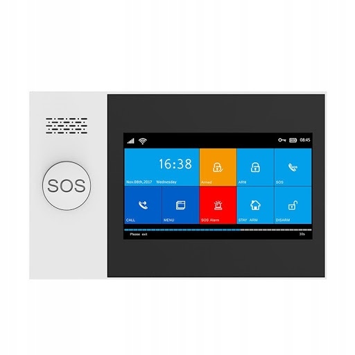 Bezprzewodowy alarm PG 107 GSM + WIFI SMS RFID - obrazek 2