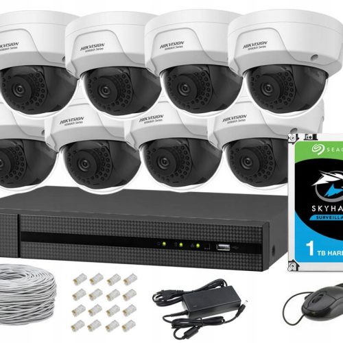Zestaw do monitoringu Hikvision Hiwatch HWI-D140H ...