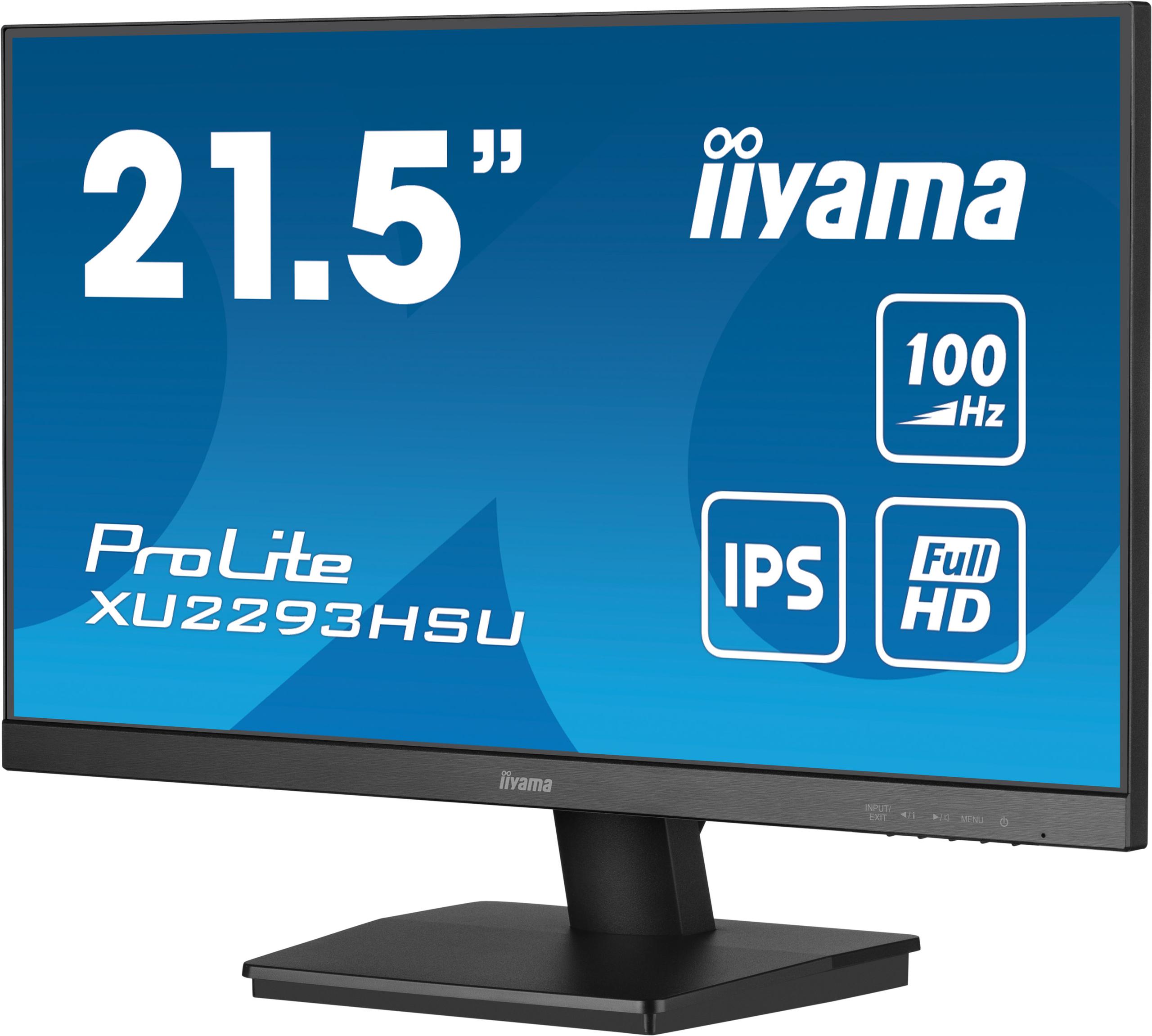 Monitor LED IIYAMA XU2293HSU-B6 22 cale IPS 1ms 100HZ HDMI DisplayPort USB - obrazek 6