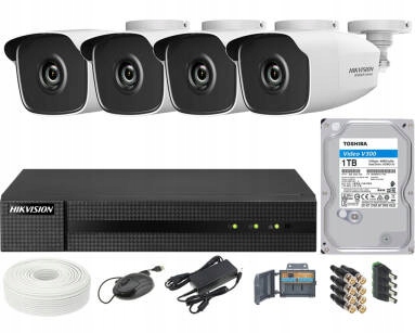 Zestaw do monitoringu CCTV, – Hikvision Hiwa...