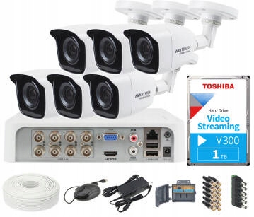 Zestaw monitoringu 4in1- Hikvision Hiwatch