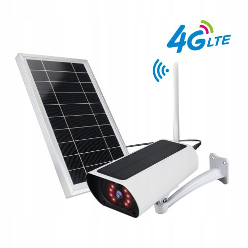 KAMERA LTE SOLARNA GSM 4G CAM SIM 2 panele solarne