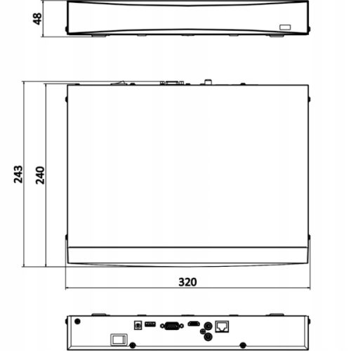 Rejestrator 16 kamer IP 12MP AcuSense Hikvision DS...