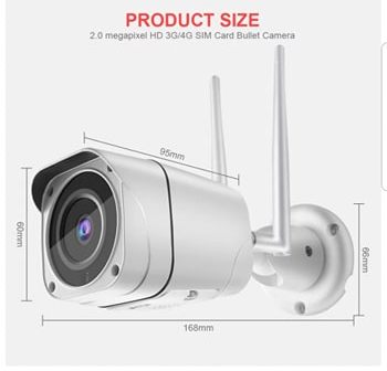 KAMERA WIFI 3G 4G ZEWNĘTRZNA GSM 5Mpx dzień/NOC - obrazek 9