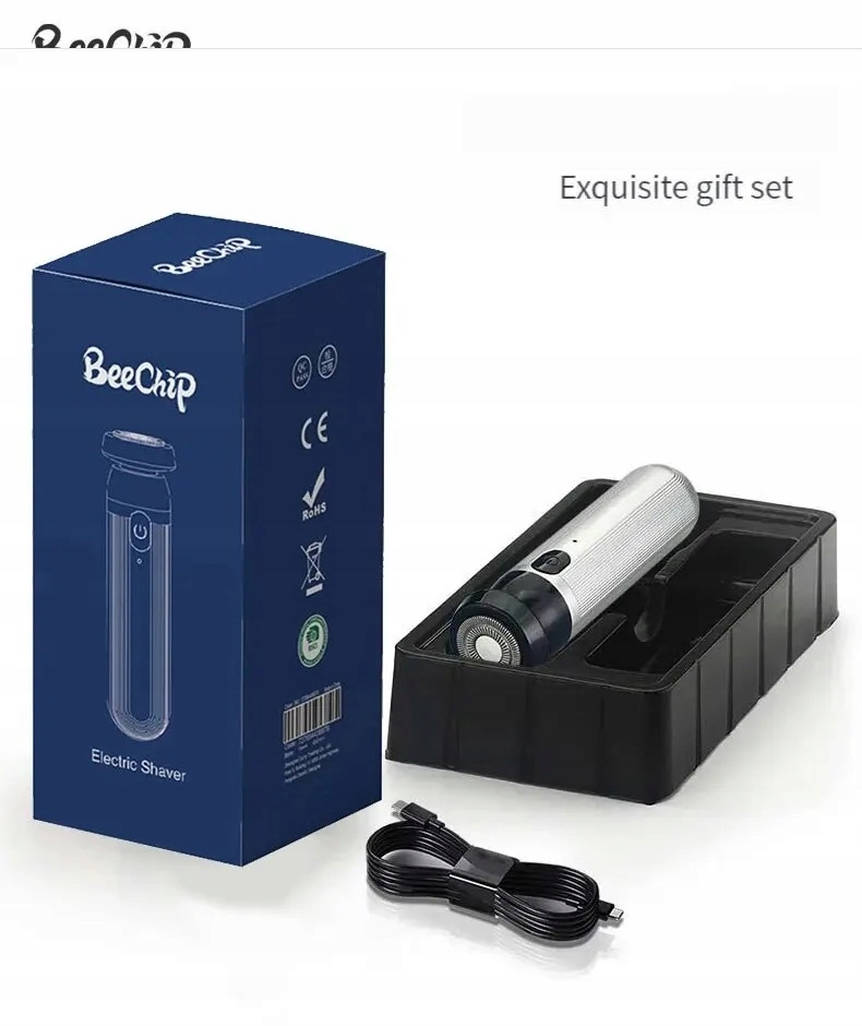 Mini golarka elektryczna USB akumulatorowy gentleman - obrazek 5
