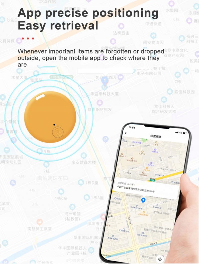 GPS urządzenie śledzące GPS Anti-Lost Bluetooth - obrazek 9