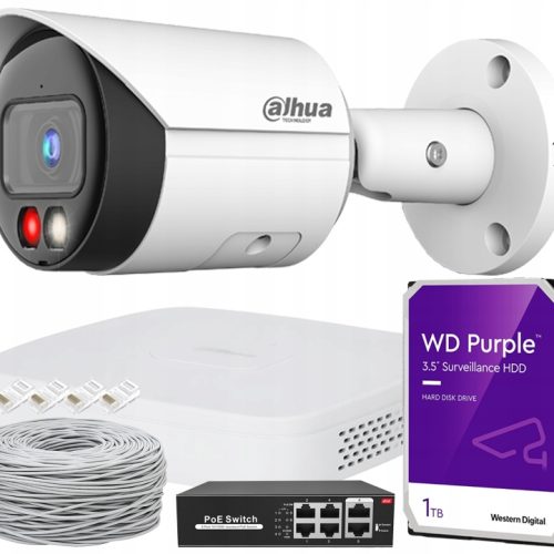 Zestaw do monitoringu Dahua CCTV-KIT-IPC- HFW2549S...