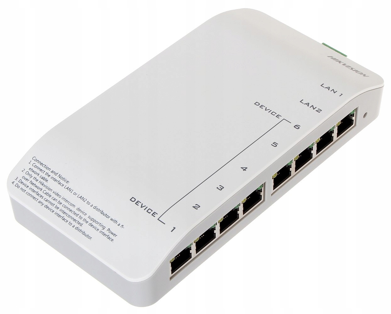 SWITCH DS-KAD606-P DEDYKOWANY DO WIDEODOMOFONÓW IP