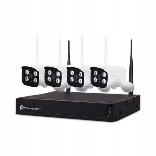 ZESTAW 4 KAMER WIFI NAGRYWARKA APLIKACJA TUYA