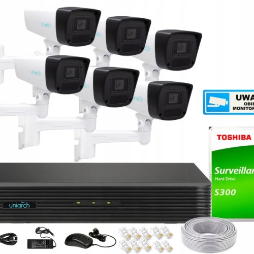 Zestaw Monitoringu IP UNIARCH 2Mpx IPC-B222-APF40