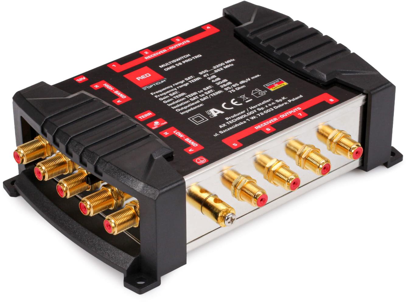 Multiswitch Opticum OMS 5/8 PRO-TRQ (Platinium Line) - obrazek 7