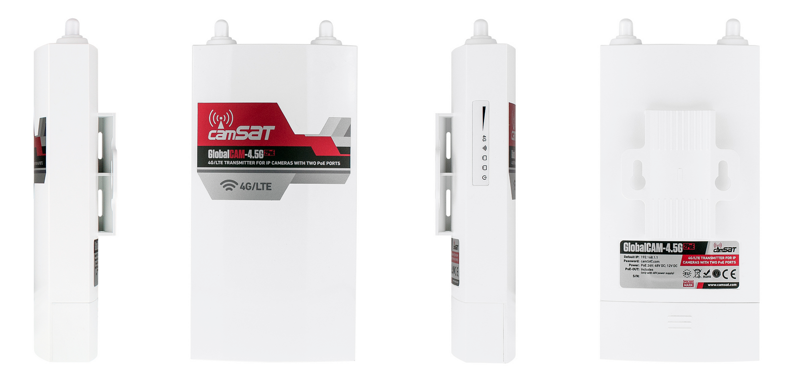 ROUTER LTE / 4G / 3G ZEWNĘTRZNY CAMSAT GLOBALCAM-4.5G 2PoE - obrazek 7