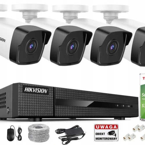 Zestaw do monitoringu Hikvision Hikvision-IPCAM-B4...