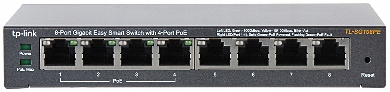 SWITCH POE TL-SG108PE 8-PORTOWY TP-LINK