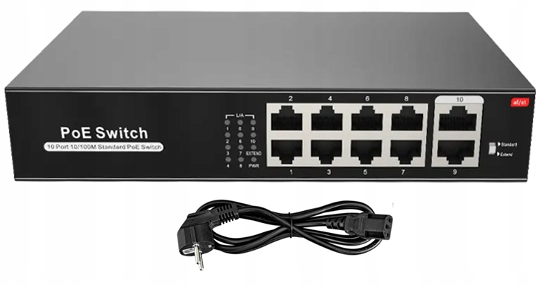 Zestaw do monitoringu Hikvision HWN-2108MH+IPCAM-B2 KIT 8CH POE - obrazek 4