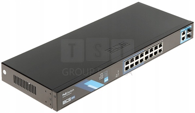 SWITCH POE BCS-B-SP1602G-2SFP(II) 16-PORTOWY SFP B