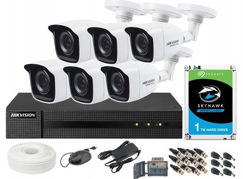 Zestaw monitoringu 4in1, 4Mpx, , – Hikvision