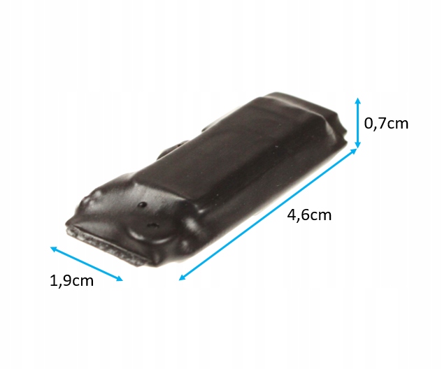 Mini Dyktafon szpiegowski do ukrycia MKX mini 8GB VOS 15h (Detekcja Głosu) - obrazek 5