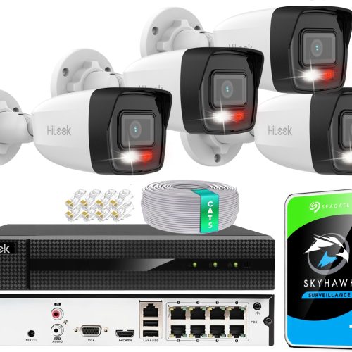 Zestaw do monitoringu Hikvision 2108MH+IPCAM-B4 Hy...