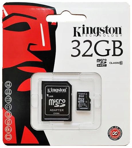 Karta micro sd 32GB do kamer monitoringu klasa 10