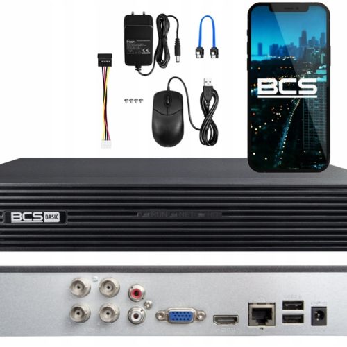Zestaw do monitoringu BCS CCTV-KIT-BCS-B-EA15FSR4(...