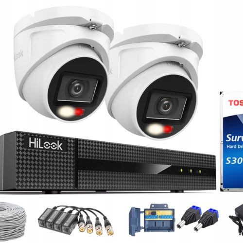 Zestaw do monitoringu HiLook Zestaw CCTV 2MP 4ch H...