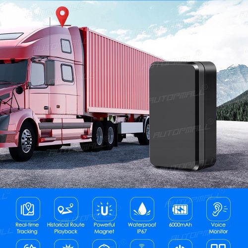 Lokalizator GPS Nadajnik Alarm Gsm Samochodowy AT4