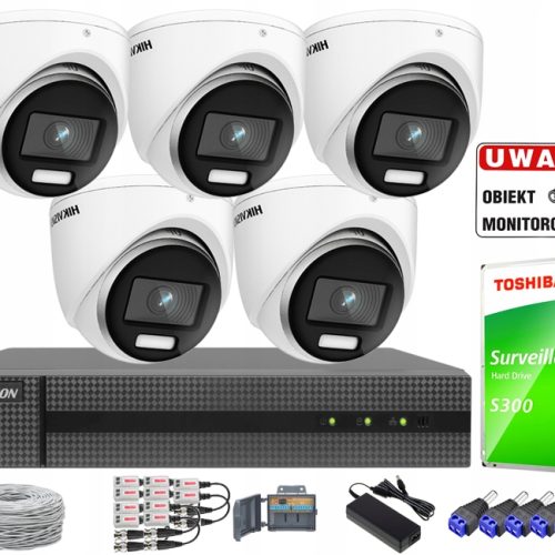 Zestaw do monitoringu Hikvision Zestaw monitoringu...