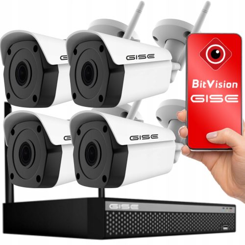 ZESTAW WIFI GISE GS-KT04IPC4-5M-V3