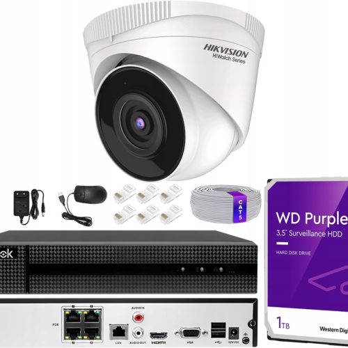 Zestaw do monitoringu Hikvision HWI-T240H(2.8mm) P...