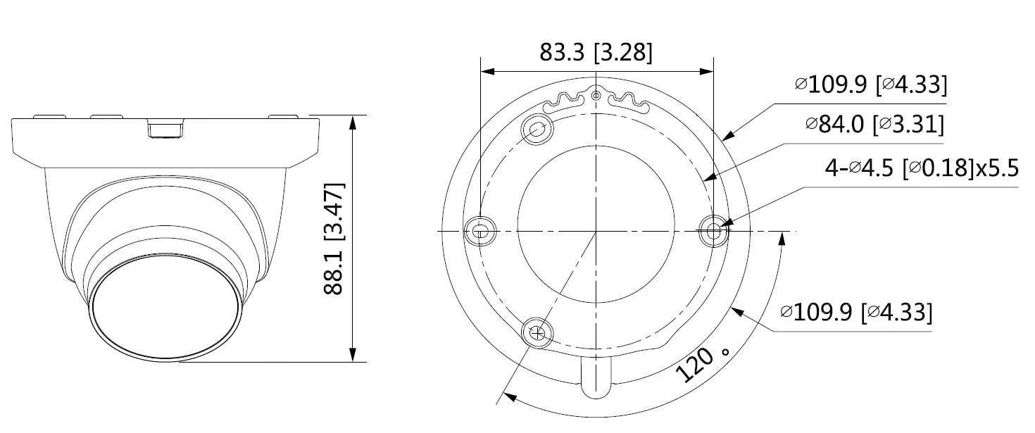 KAMERA 4w1 DAHUA HAC-HDW1200TLMQ-0280B - obrazek 5