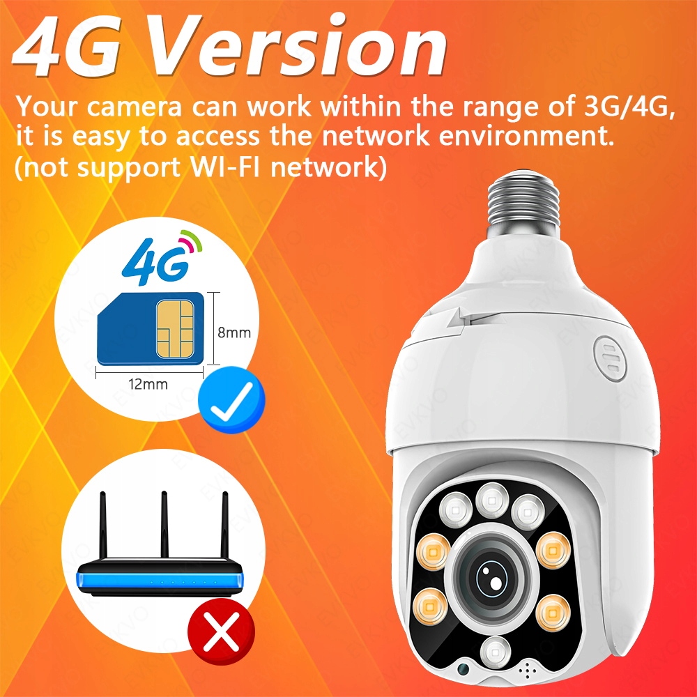 KAMERA LTE OBROTOWA 4G CAM SIM GSM 3MPX TUYA SMART - obrazek 3