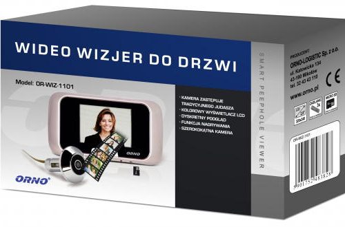WIDEO-WIZJER DO DRZWI ORNO OR-WIZ-1101