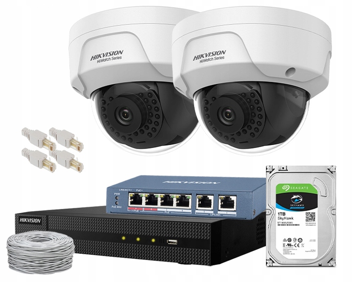 Zestaw do monitoringu Hikvision ZESTAW MONITORINGU 2