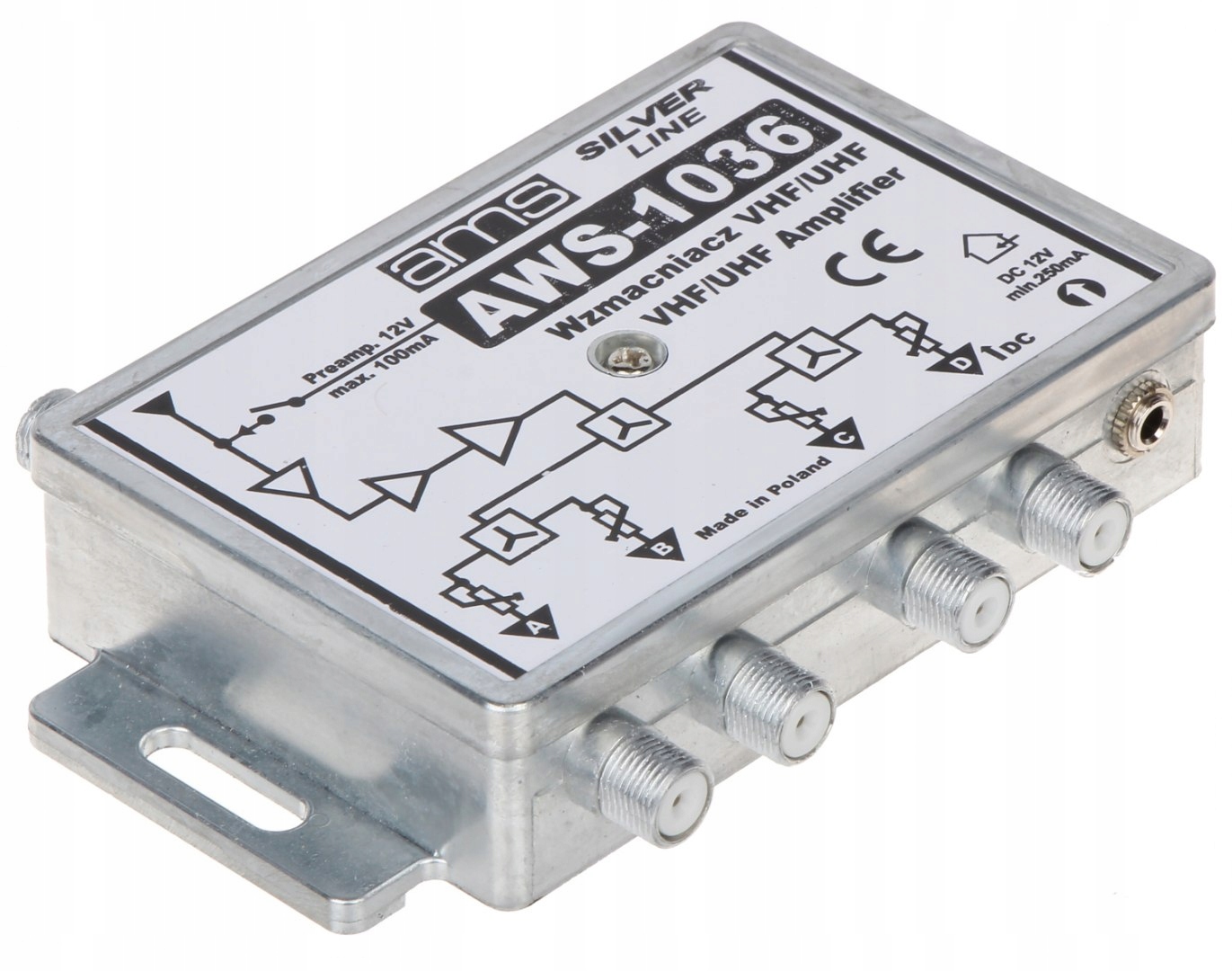 WZMACNIACZ ANTENOWY AWS-1036 AMS - obrazek 12