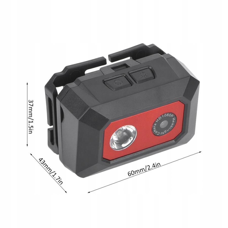 Mała kamera sportowa MiniDV z opsaką na głowę - obrazek 7
