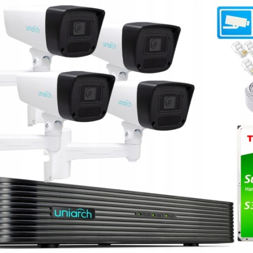 Zestaw Monitoringu IP 2Mpx 4 Kamery IPC-B222-APF40