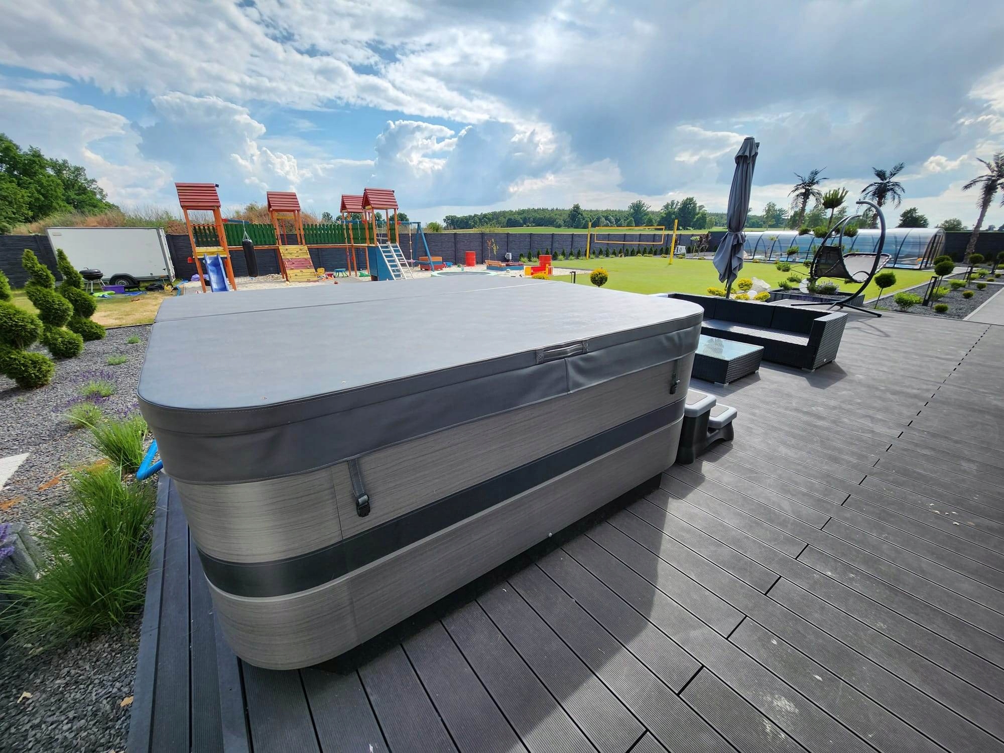 WANNA SPA JACUZZI CAŁOROCZNE 6-OS 2 LEŻANKI 7KW - obrazek 9