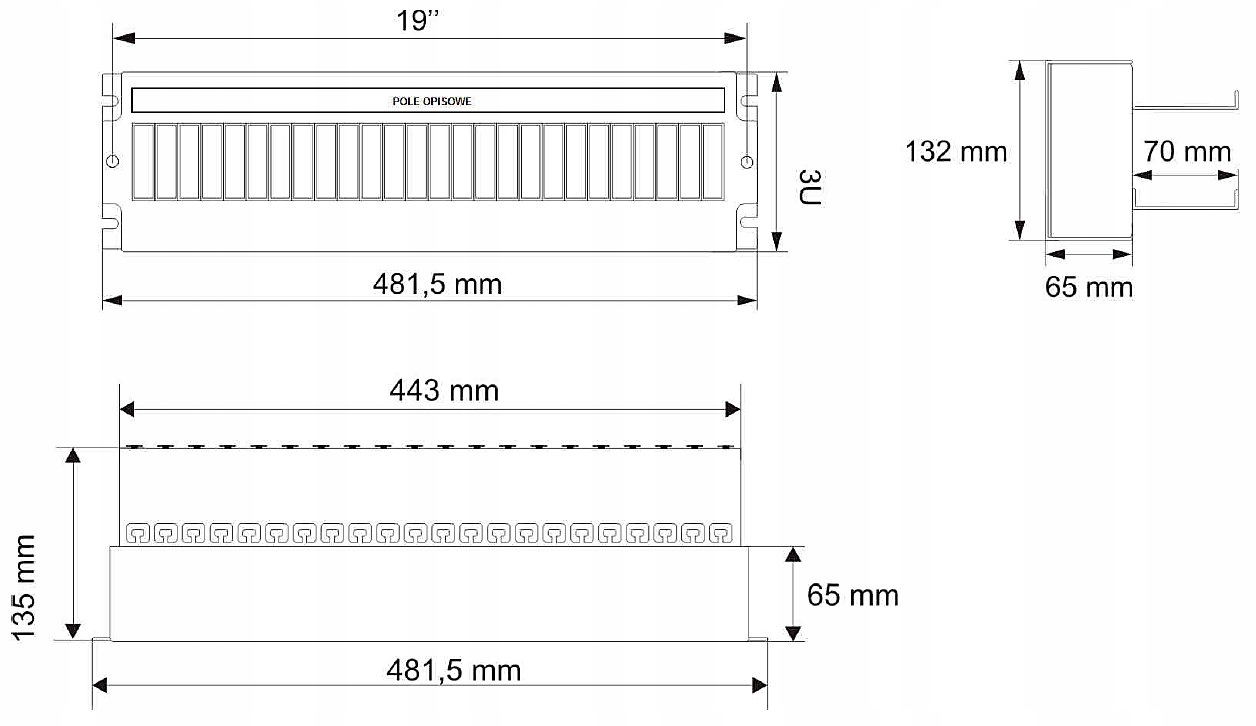 PANEL DYSTRYBUCJI NAPIĘĆ A19-TS-35/PD-3U - obrazek 15