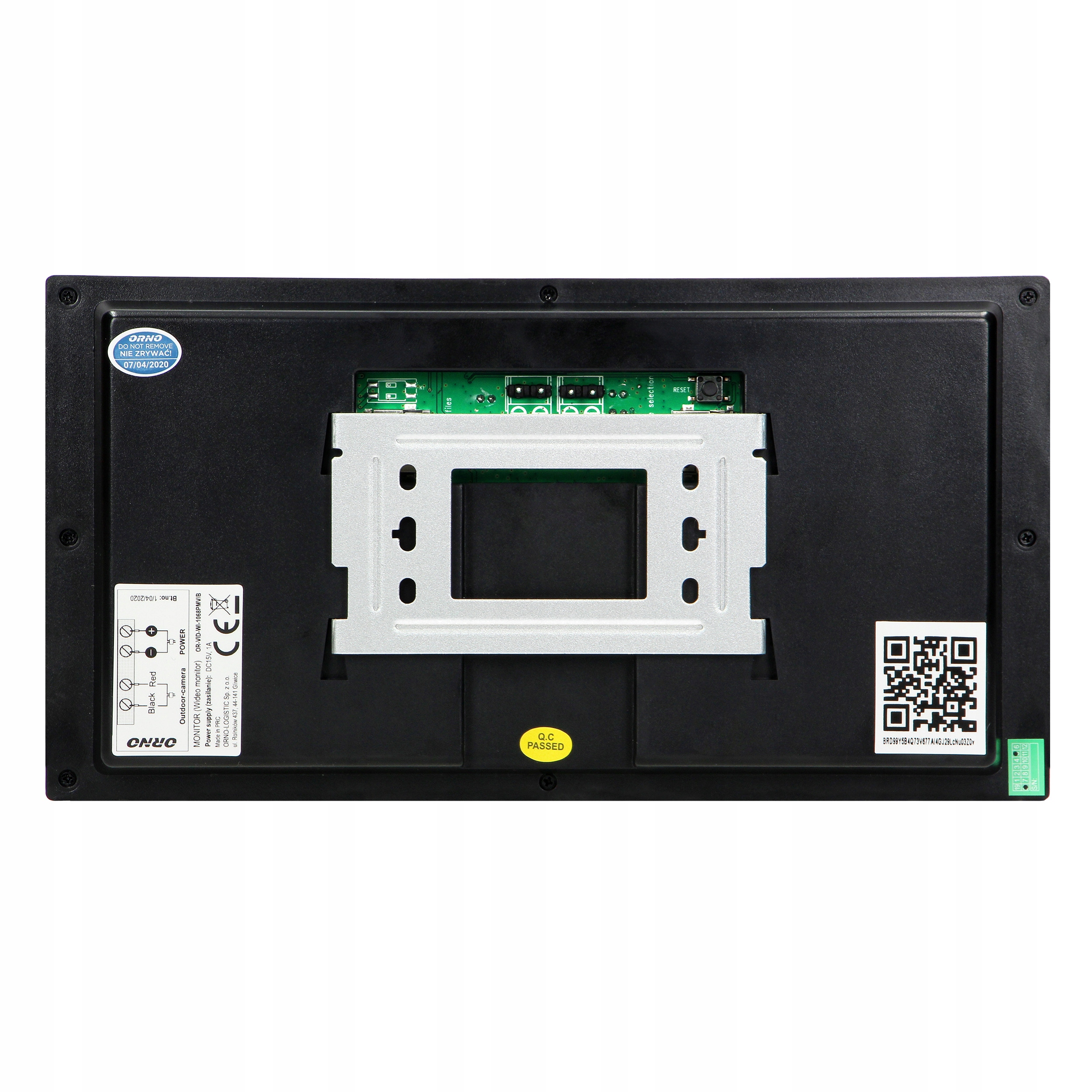 OR-VID-WI-1068PMV/B Monitor głośnomówiący ORNO - obrazek 2