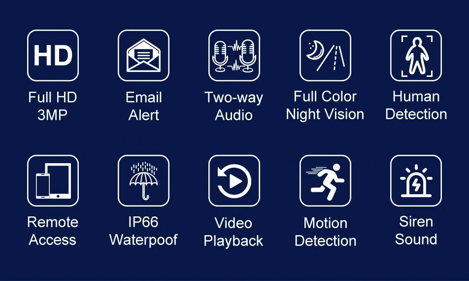 MONITORING BEZPRZEWODOWY WIFI 2MPX LCD i NVR 2w1 - obrazek 9