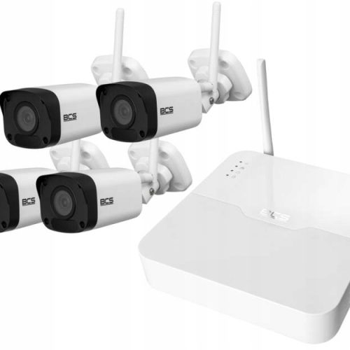 Zestaw do monitoringu BCS BCS-P-WIFI4x2M-KIT(1TB)