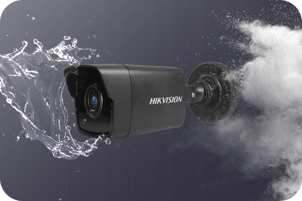 Zestaw do monitoringu IP Black 4MPx Hikvision - obrazek 3