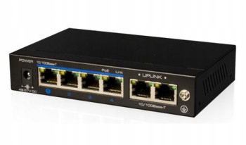 VONT-SP1004 Switch OPTIVA PoE FastEthernet, 6 port